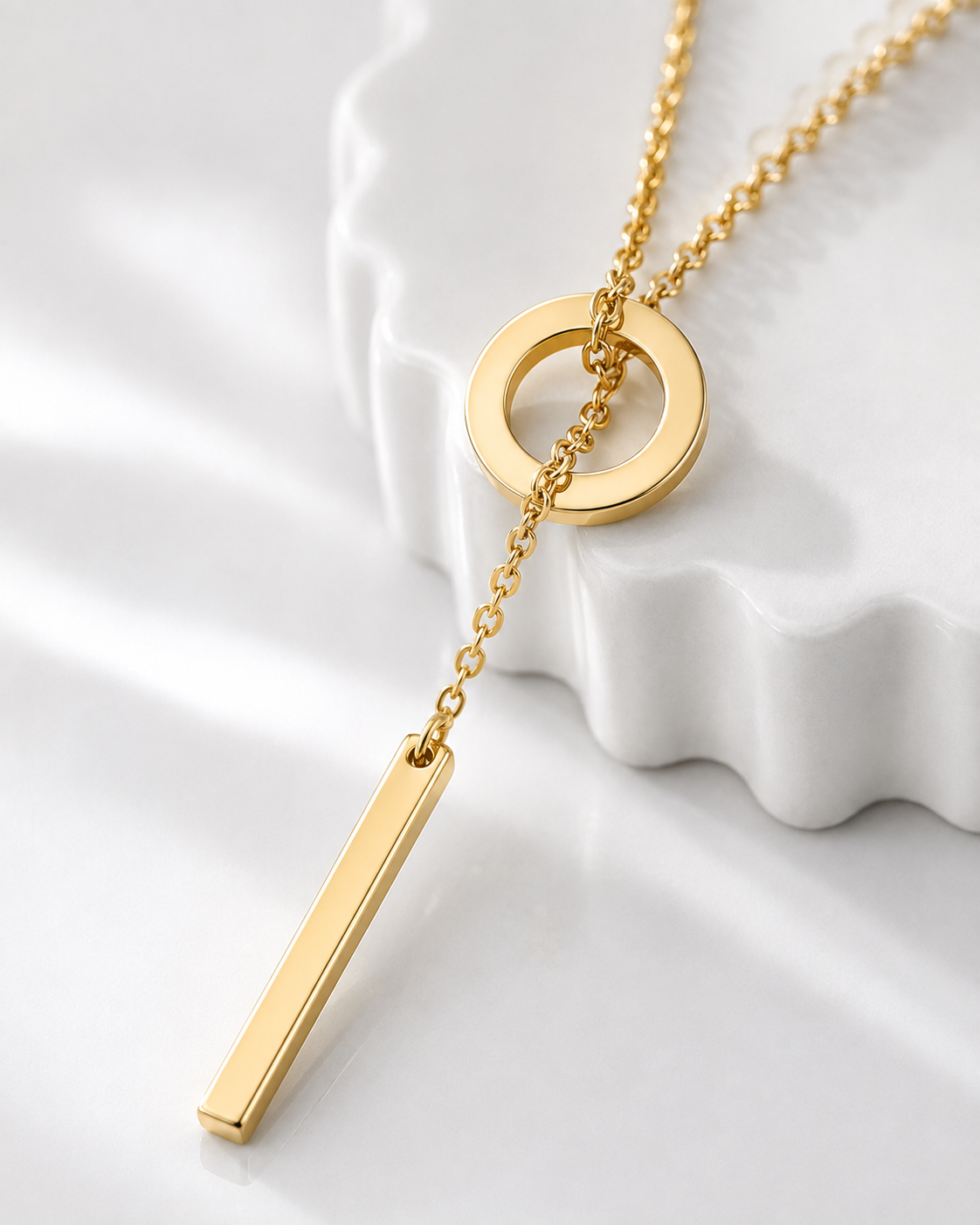 Long Gold Necklace for Women Trendy