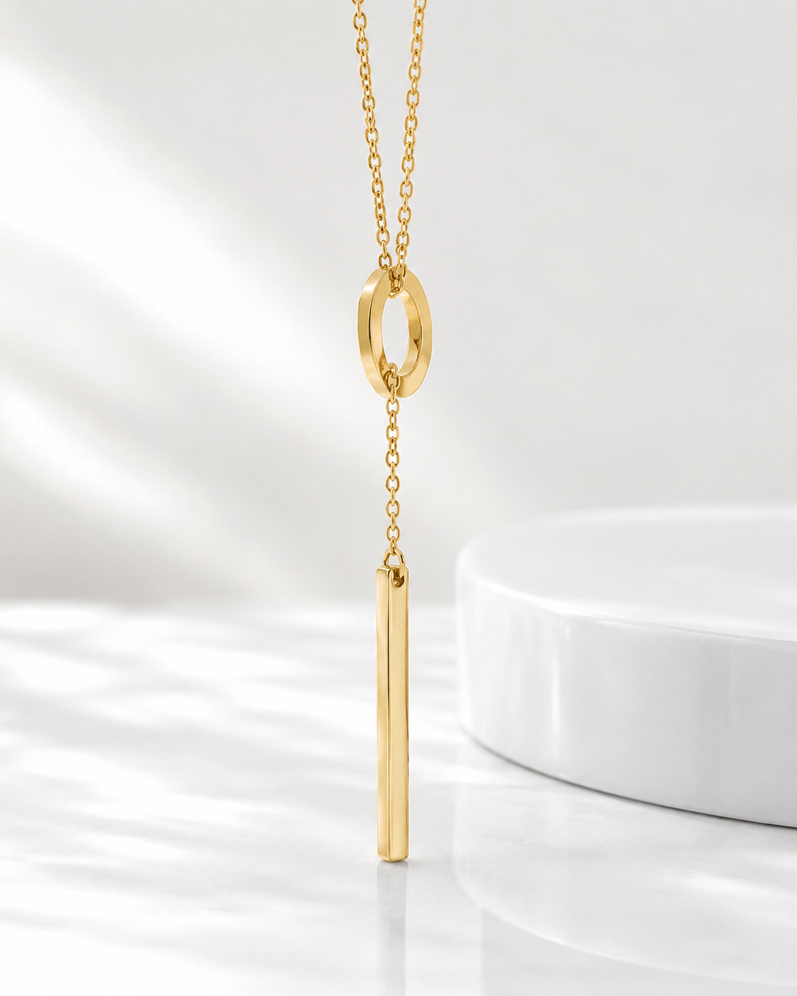 Long Gold Necklace for Women Trendy